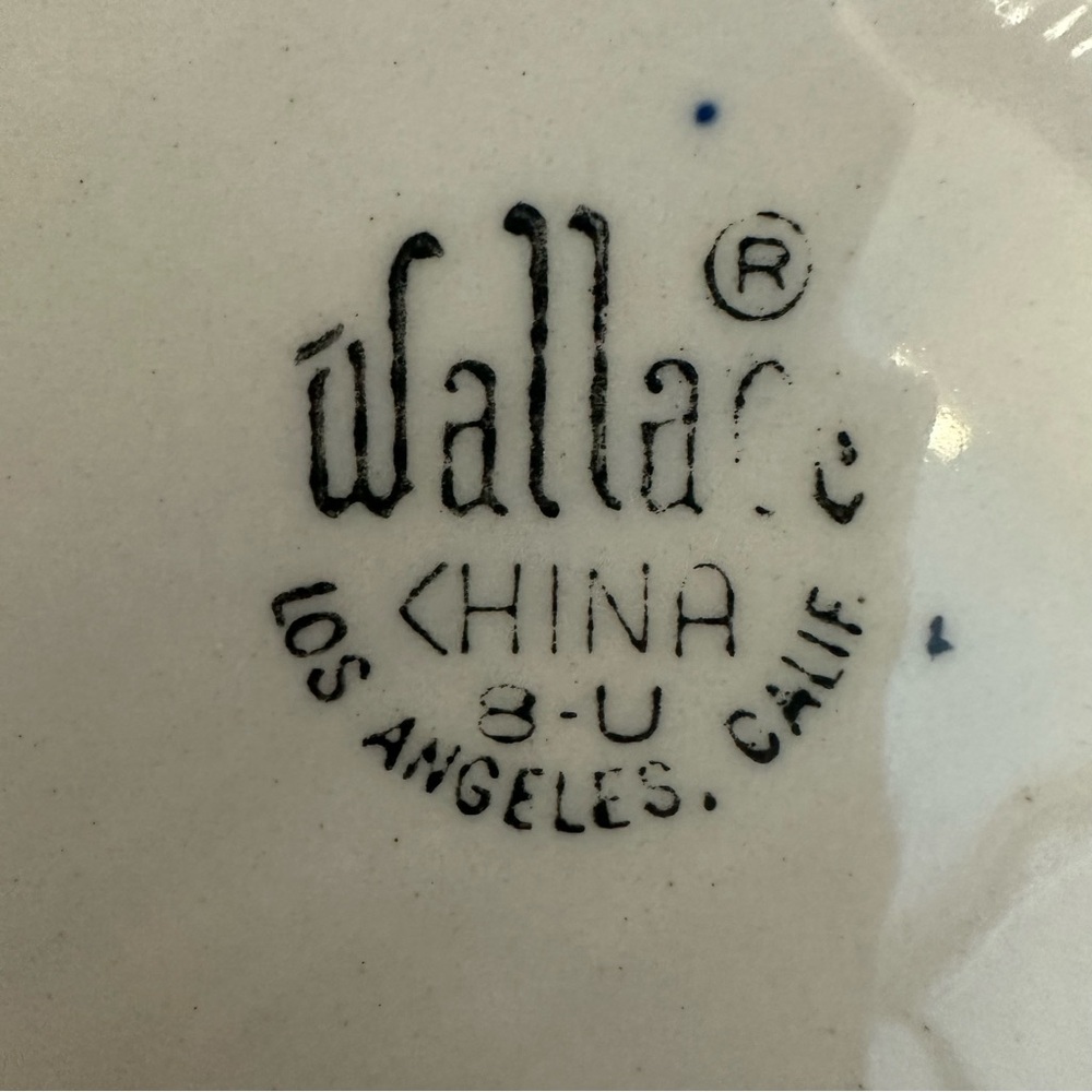 Vintage Western Themed Oval Platter El Rancho by Wallace - Picture 3 of 4